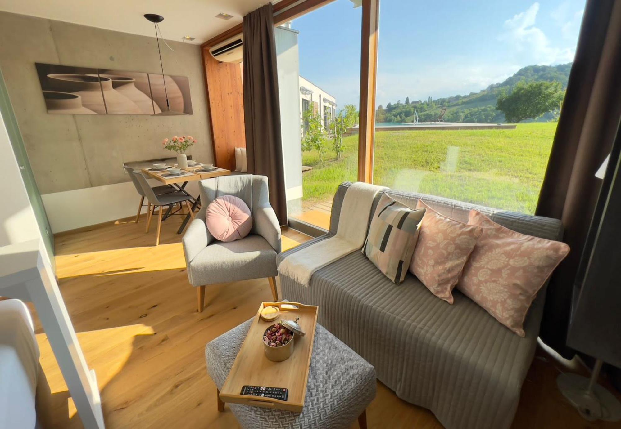 Hideaway An Der Weinstrasse - Pool & Sauna - Apartments Anderlage Spielfeld Exterior foto